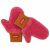Variation Rose, rouge, marron du produit Moufles Heaty Tara (12-24 mois) de la marque Hello Hossy