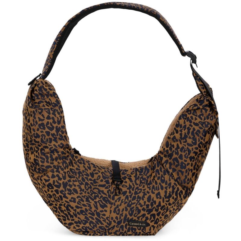Sac de transport Animaux Camel Leopard Caramel & Cie Produit 1
