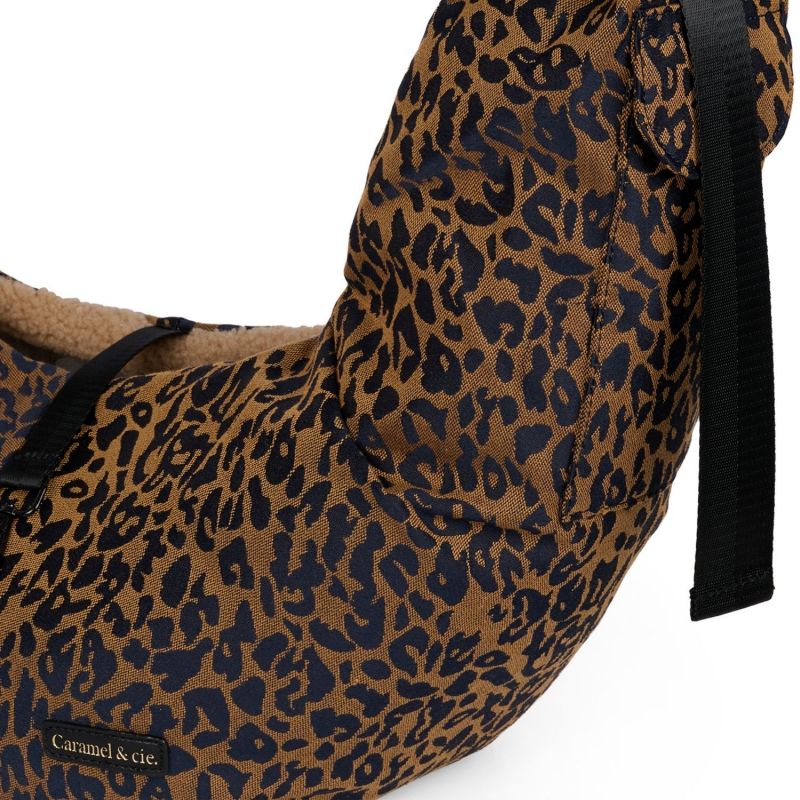Sac de transport Animaux Camel Leopard Caramel & Cie Produit 4