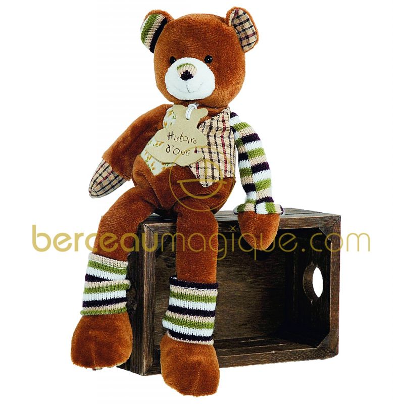 Doudou Ours Saltimbanque (26 cm) Histoire d'Ours