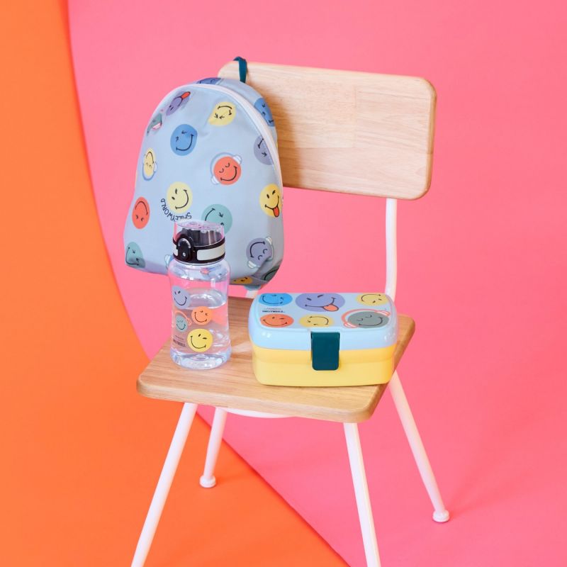 Gourde pour enfant SmileyWorld bleu Lässig Ambiance 5