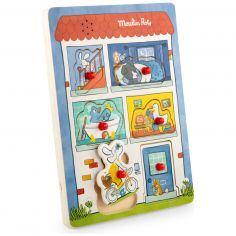 Puzzle sonore Puce & Pilou - Moulin Roty