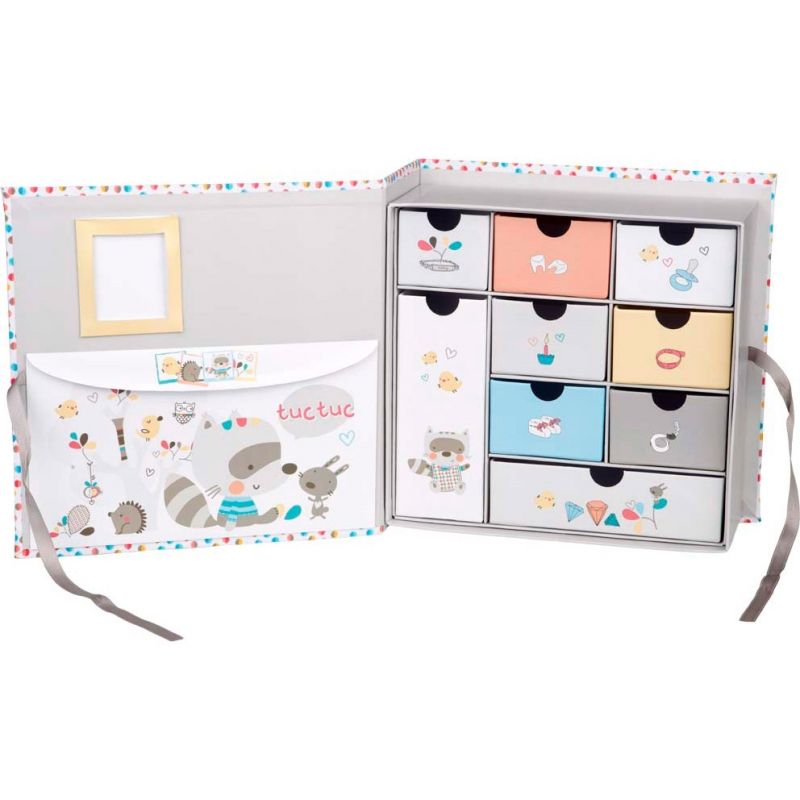 Coffret souvenirs boîte aux trésors tiroirs Magic Forest Tuc Tuc