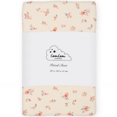 Drap housse en coton Berries (60 x 120 cm) - Cam Cam Copenhagen
