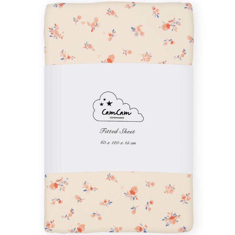 Drap housse en coton Berries (60 x 120 cm) Cam Cam Copenhagen Produit 1 grande taille