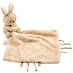 Doudou câlin Teddy Lapin Beige (27 cm) - Nattou