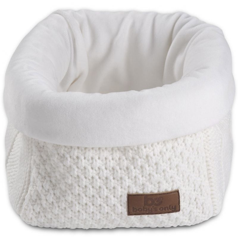 Panier de toilette Robust Mix blanc (20 x 20 cm) Baby's Only