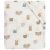 Variation Blanc, bleu, marron du produit Drap housse en jersey Jollies (60 x 120 cm) de la marque Jollein
