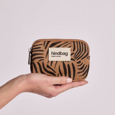 Porte-monnaie Lili Zèbre Cannelle