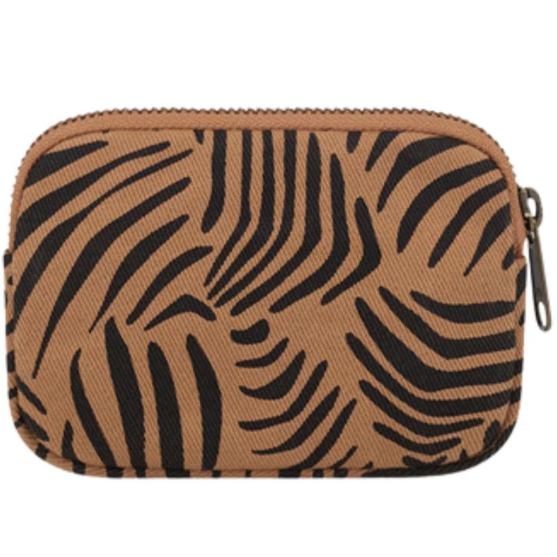 Porte-monnaie Lili Zèbre Cannelle Hindbag Produit 3
