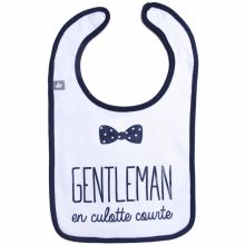 Bavoir à velcro Gentleman en culotte courte  par BB & Co