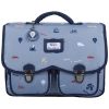 Cartable maternelle x Tartine et Chocolat Globe-Trotter Bleu (33 cm) Tann's Produit 1