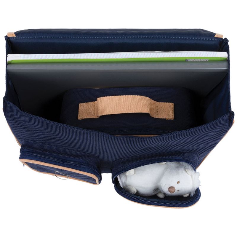 Cartable maternelle x Tartine et Chocolat Globe-Trotter Bleu (33 cm) Tann's Produit 4
