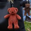 Porte-clé Ours peluche ours marron glacé (20 cm) Doudou et Compagnie Ambiance 2