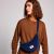 Variation Bleu du produit Sac banane Andrea Velours Marine de la marque Hindbag