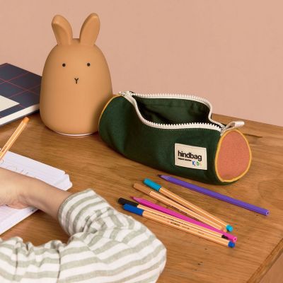 Trousse ronde Mia Bleu électrique Hindbag
