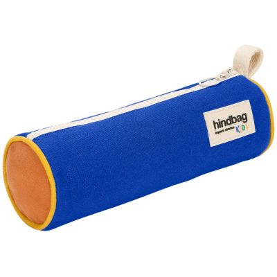 Trousse scolaire ronde Mia Bleu électrique