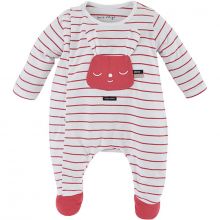 Pyjama léger rayé rouge Lapin (3 mois)  par Sucre d'orge