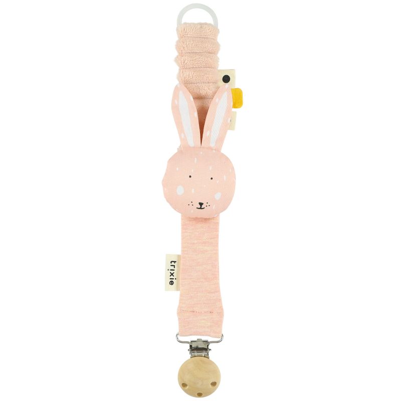 Attache sucette Mrs. Rabbit Trixie