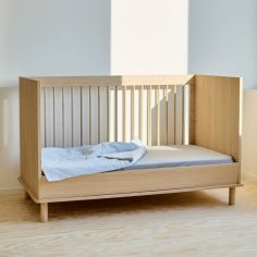 Lit bébé évolutif Nordica Naturel (70 x 140 cm)