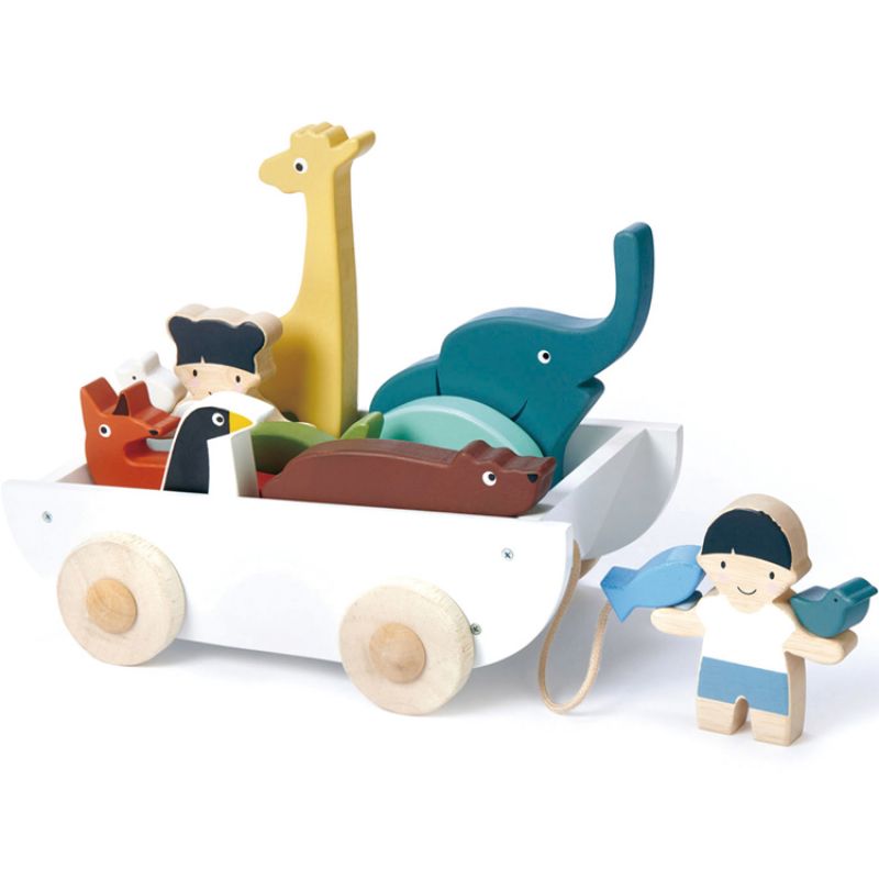 Bateau de l'amitié à empiler en bois Tender Leaf