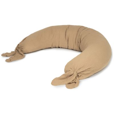 Coussin de maternité en double gaze de coton Wabi-Sabi Sesame Nobodinoz