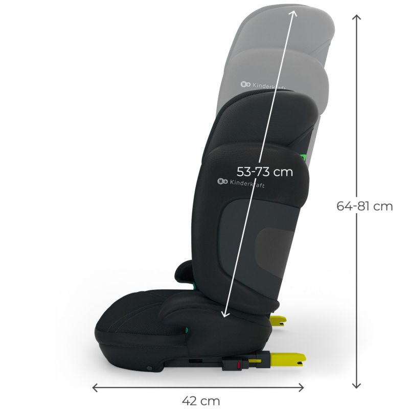 Siège auto Xpand 2 Pro i-Size Black (groupe 2-3) Kinderkraft Produit 8