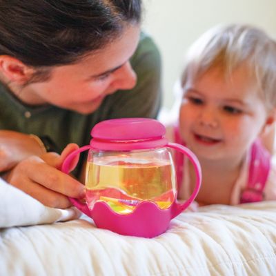 Mini jarre sensorielle rose - Reconditionné Glo Pals