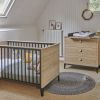 Lit bébé évolutif 70x140 cm avec 2 pans de transformation en chêne Marcel Galipette Ambiance 3