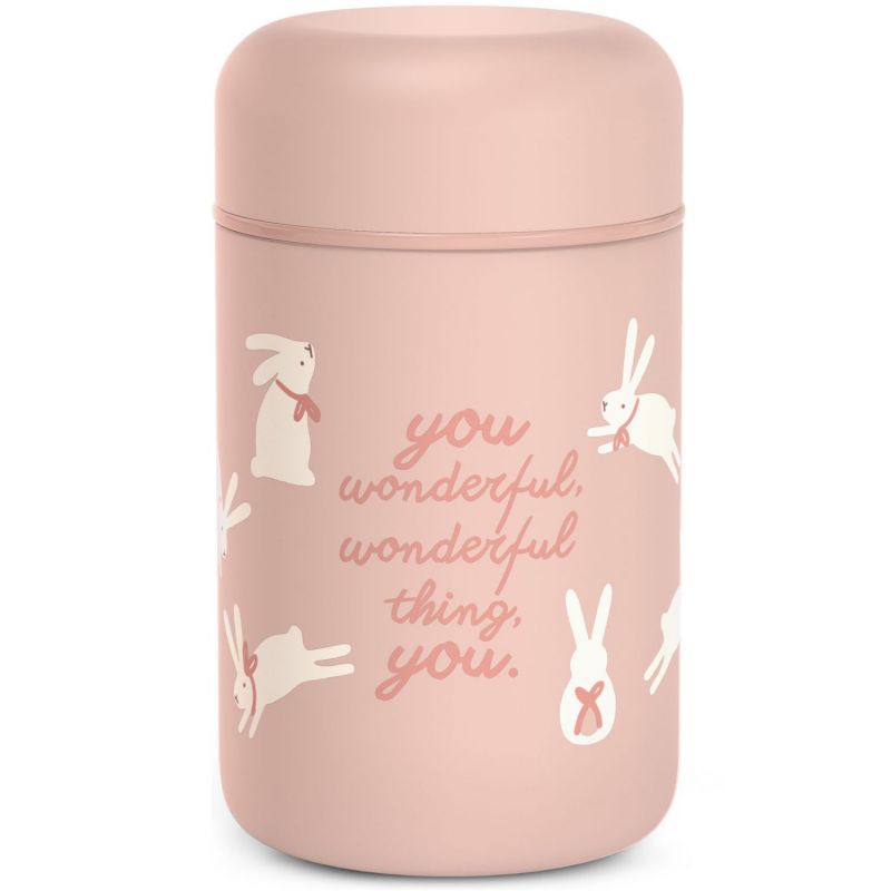 Pot isotherme Wonderland lapin rose (350 ml) Suavinex Produit 1