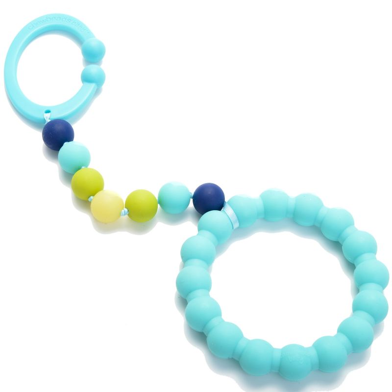 Anneau de dentition Gramercy Stroller Toy turquoise Chewbeads