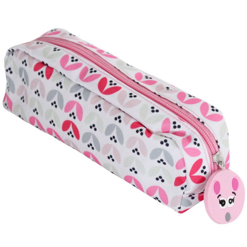 Trousse scolaire Coquelicos la souris Les Déglingos