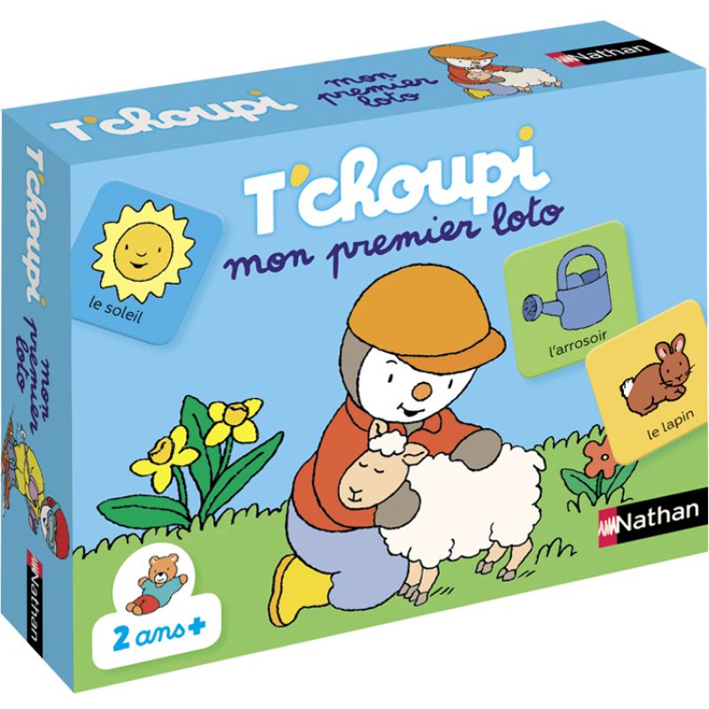 Apprendre à associer Loto T'choupi Nathan