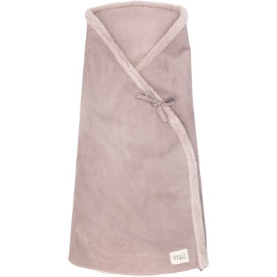 Couverture polaire nomade Eskimo Suede Blush  par Babyshower