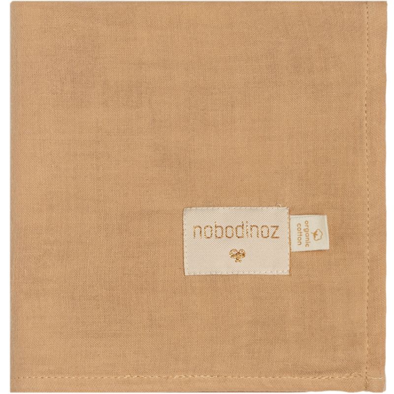 Lange en coton bio Baby Love Nude (70 x 70 cm) Nobodinoz