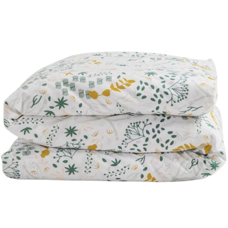 Housse de couette en coton bio Yukari (100 x 140 cm) Kadolis