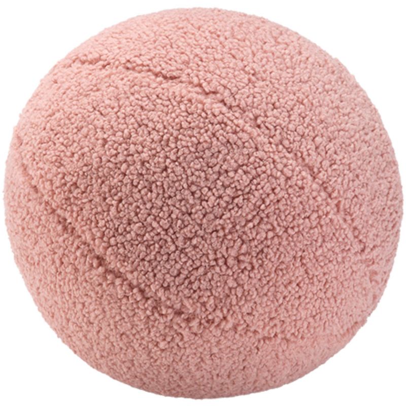 Coussin balle Guava Pink molletonné Wigiwama Produit 1
