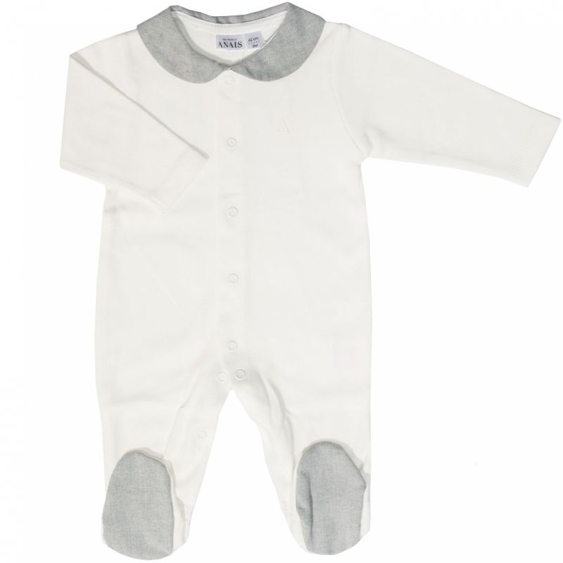 Pyjama léger Sirene Grey (12 mois : 74 cm) Les Rêves d'Anaïs