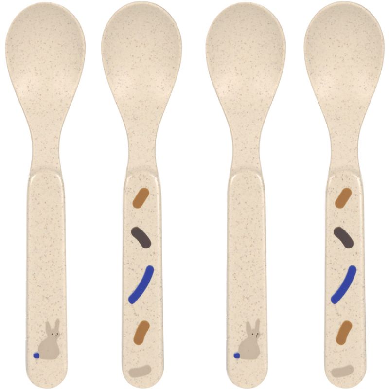 Lot de 4 cuillères Little Mateys Lässig