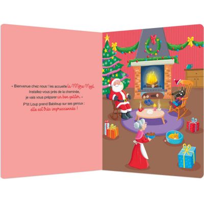 Livre enfant P'tit Loup attend le Père Noël - Mon Album P'tit Loup AUZOU  EDITIONS : Chez Rentreediscount Le coin des livres