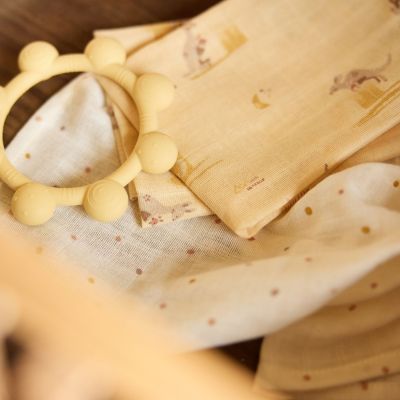 Lot de 3 mini langes Kangaroots (31 x 31 cm)