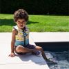 Gilet de natation Baleine jaune-blanc (4-6 ans) Swim Essentials Ambiance 4