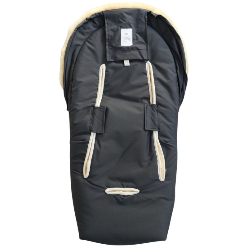 Chancelière pour siège-auto bébé en peau d'agneau EMMY anthracite Kaiser Produit 8