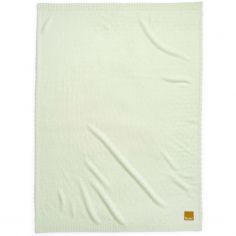 Couverture en Pointelle Gelato Green