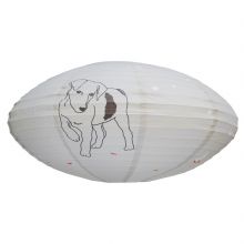 Boule japonaise ovale chien (60 cm)  par Mimi'lou