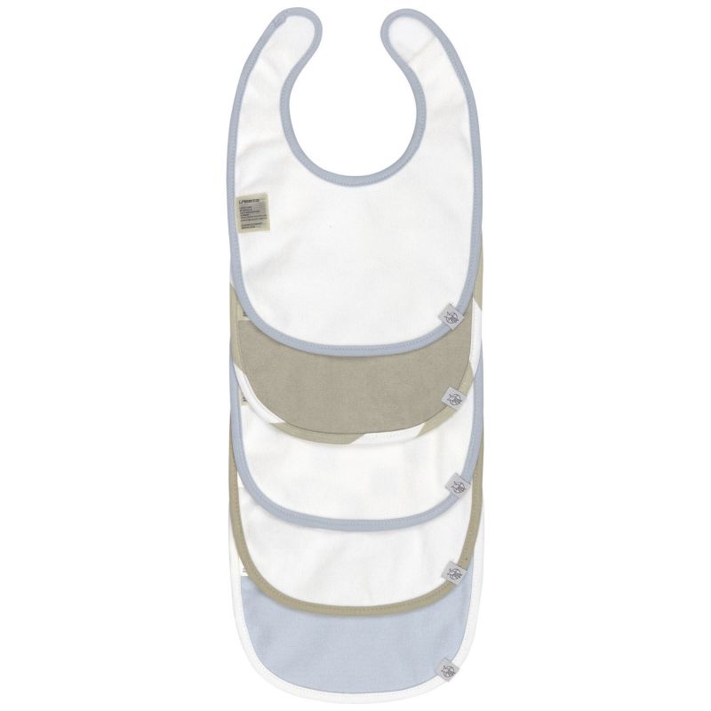 Lot de 5 bavoirs coton bio Happy Fruits bleu Lässig Produit 3