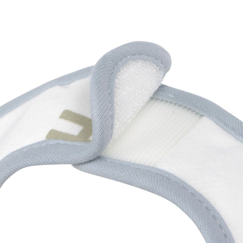 Lot de 5 bavoirs coton bio Happy Fruits bleu Lässig Produit 4