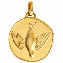 Médaille Communion simple (or jaune 750°)  par Monnaie de Paris