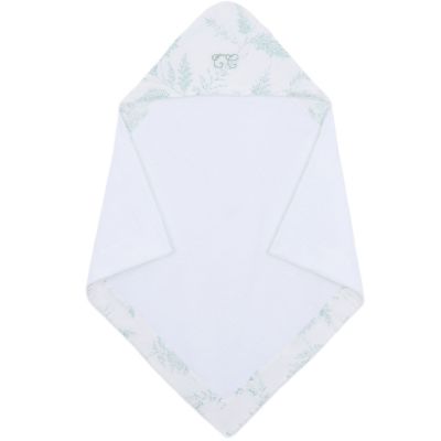 Cape de bain Feuillage Vert Tartine et Chocolat