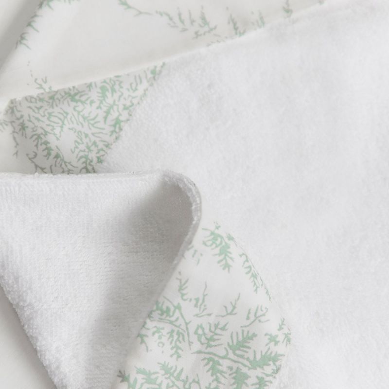 Cape de bain Feuillage Vert Tartine et Chocolat Ambiance 5
